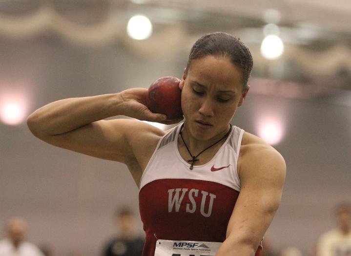 2010 MPSF-019.JPG - 2010 Mountain Pacific Sports Federation Indoor Track and Field Championships, February 26-27, Dempsey Indoor, Seattle, WA.